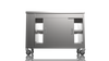 Nordstar Mobile Pass Through Hot Cupboard Flat Top Servery 1200mm | HC1200P Hot Cupboards Nordstar