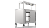 Nordstar Pass Through Hot Cupboard With Single Tier Gantry Chef Pass 1200mm | STC1200P Hot Cupboards Nordstar