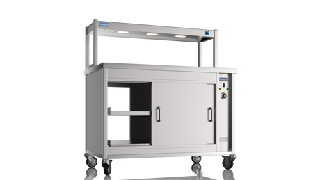 Nordstar Pass Through Hot Cupboard With Single Tier Gantry Chef Pass 1200mm | STC1200P Hot Cupboards Nordstar