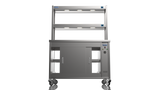 Nordstar Pass Through Hot Cupboard With Double Tier Gantry Chef Pass 1200mm | DTC1200P Hot Cupboards Nordstar