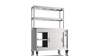 Nordstar Pass Through Hot Cupboard With Double Tier Gantry Chef Pass 1200mm | DTC1200P Hot Cupboards Nordstar