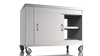 Nordstar Mobile Pass Through Hot Cupboard Flat Top Servery 1200mm | HC1200P Hot Cupboards Nordstar