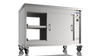 Nordstar Mobile Pass Through Hot Cupboard Flat Top Servery 1200mm | HC1200P Hot Cupboards Nordstar