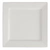 Olympia Lumina Square Plates White 233mm (Pack of 4) - CD633 Plates Olympia