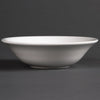 Olympia Linear Oatmeal Bowls White 150mm (Pack of 12) - U853 Bowls Olympia