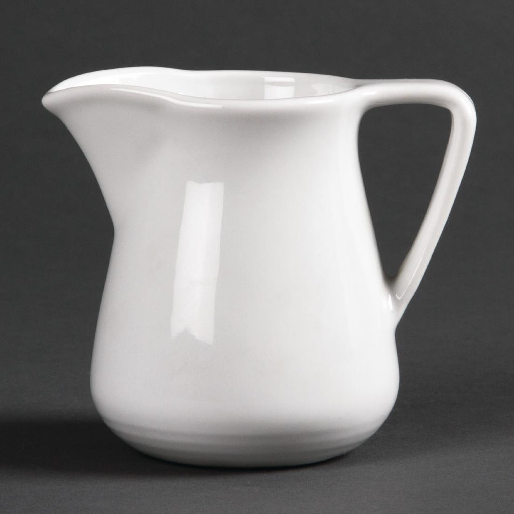 Olympia Linear Cream Jugs 142ml (Pack of 12) - U097 Olympia Crockery Olympia   