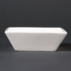 Olympia Lumina Square Bowls White 140mm (Pack of 6) - CD639  Olympia   