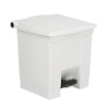 Rubbermaid Step On Pedal Bin White 30.5Ltr - K805  Rubbermaid   