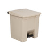 Rubbermaid Step On Pedal Bin Beige 30.5Ltr - L380  Rubbermaid   