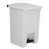 Rubbermaid Step On Pedal Bin White 45.5Ltr - L381  Rubbermaid   