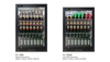 Empire Single Door Bottle Cooler – Low Profile 835mm Height Commercial Back Bar Fridge | CL-130HC Single Door Bottle Coolers Empire