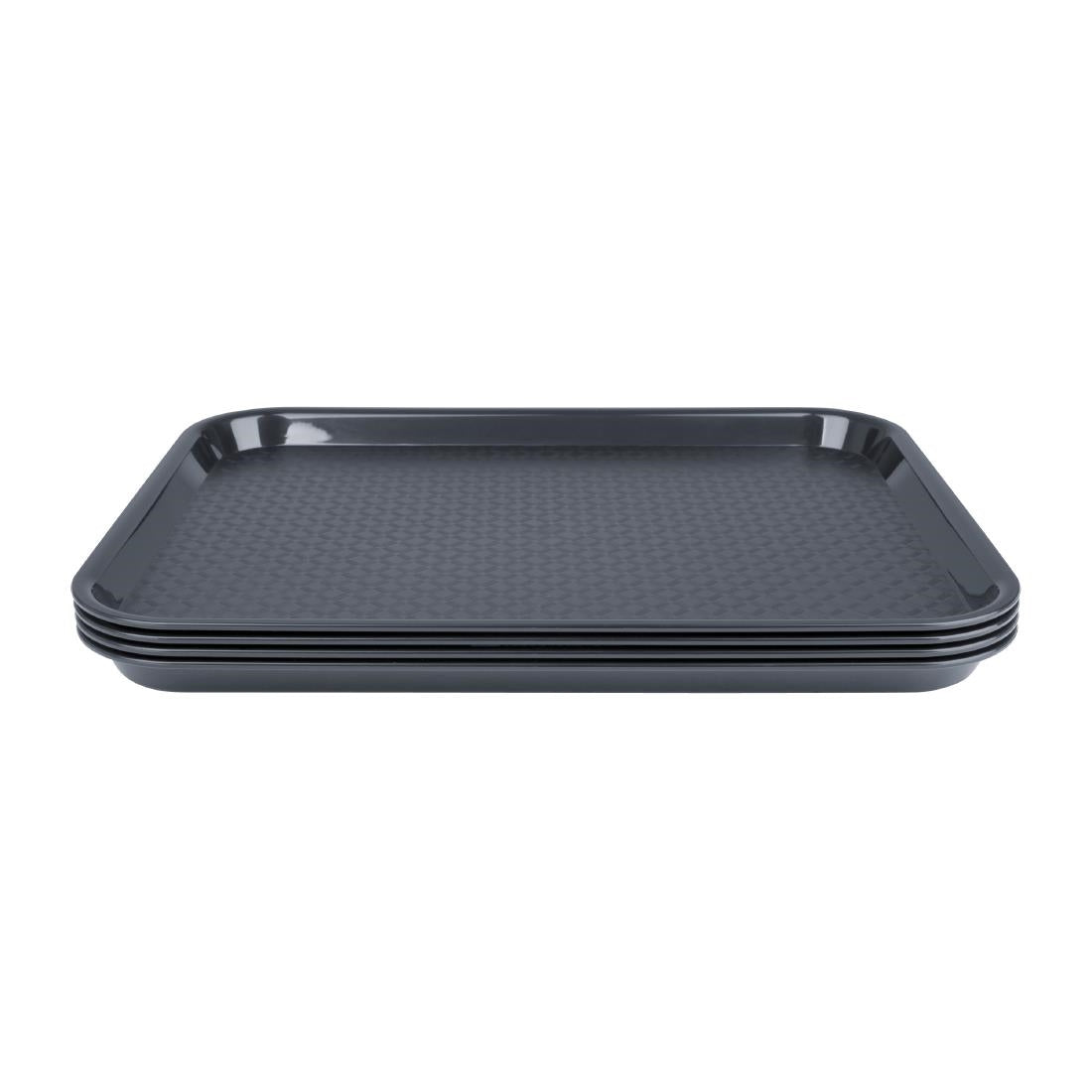 Olympia Kristallon Foodservice Tray Charcoal 265 x 345mm - FD936  Olympia   