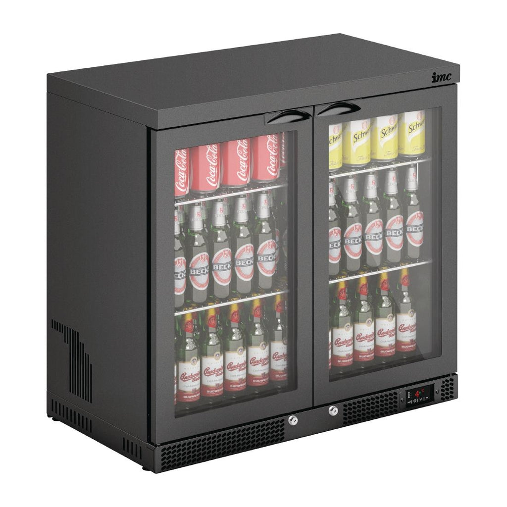 IMC Mistral M90 Double Door Bottle Cooler 214Ltr F77/250/B - FP726  IMC   