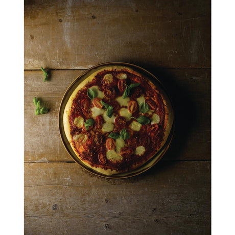 Dudson Harvest Coupe Plate Green 324mm (Pack of 6) - DK374 Plates Churchill