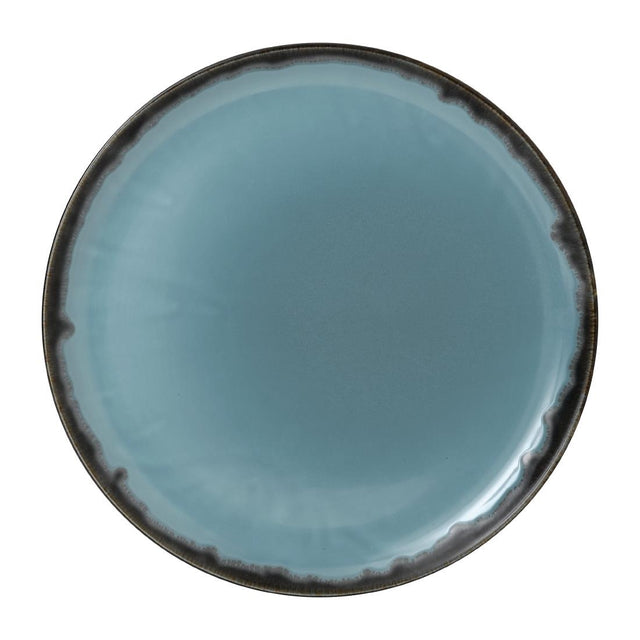 Dudson Harvest Coupe Plate Blue 324mm (Pack of 6) - DK375 Plates Churchill
