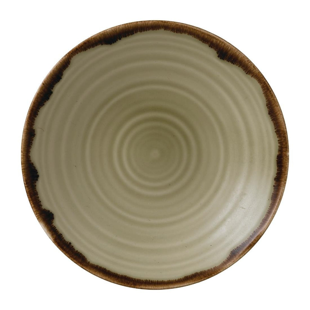 Dudson Harvest Dudson Linen Coupe Bowl 250mm (Pack of 12) - FJ744 Bowls Churchill