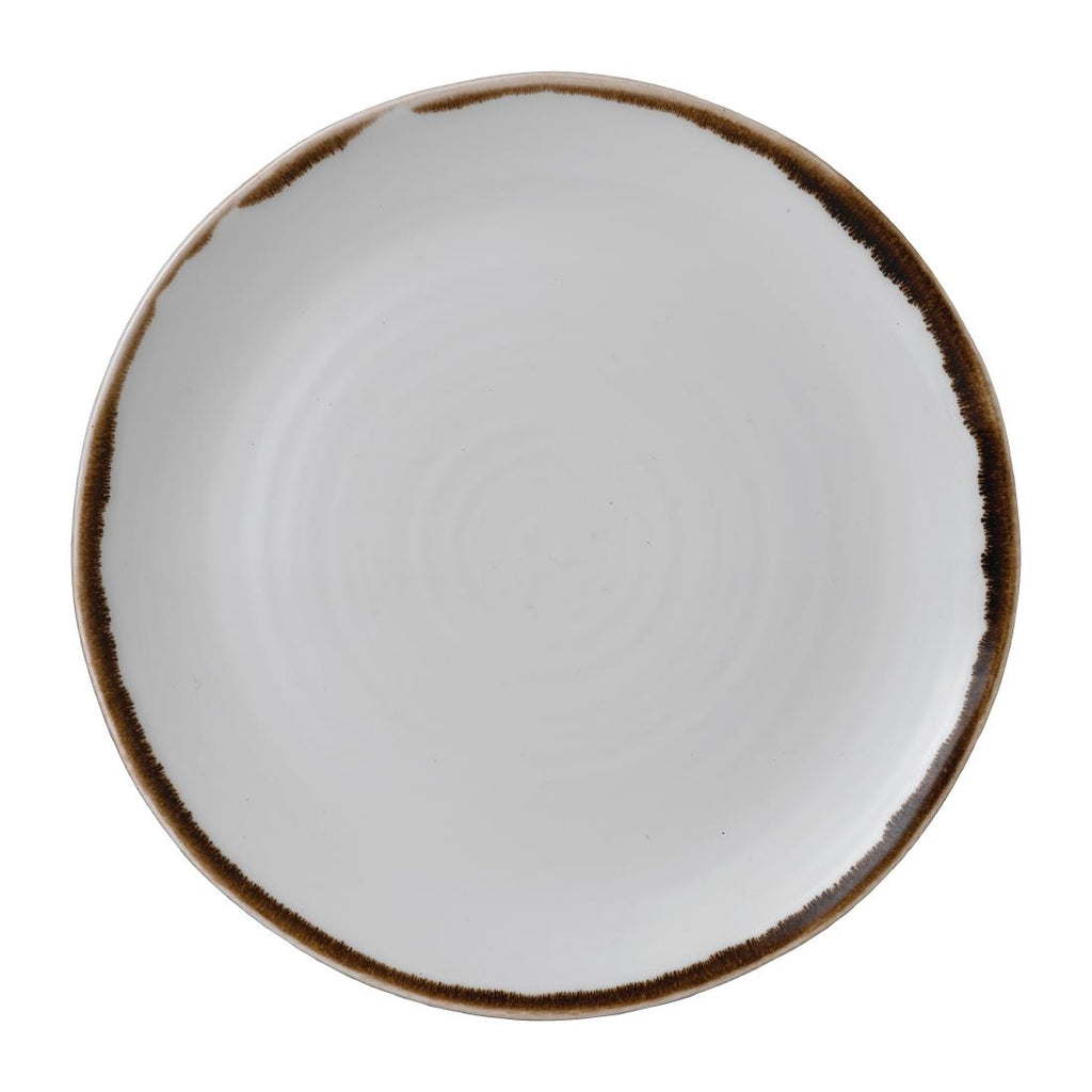 Dudson Harvest Natural Coupe Plate 275mm (Pack of 12) - FJ751 Plates Churchill