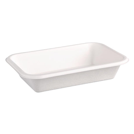 Fiesta Compostable Bagasse Food Trays 16oz (Pack of 50) - DW347  Fiesta   