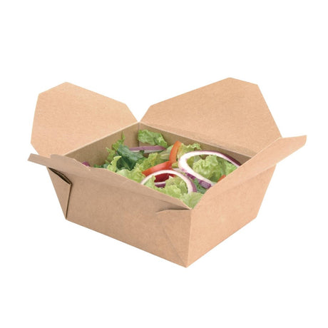 Fiesta Compostable Paperboard Food Cartons 1200ml / 42oz (Pack of 200) - FB674  Fiesta   