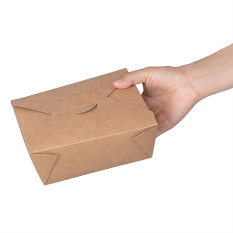 Fiesta Compostable Paperboard Food Cartons 1200ml / 42oz (Pack of 200) - FB674  Fiesta   