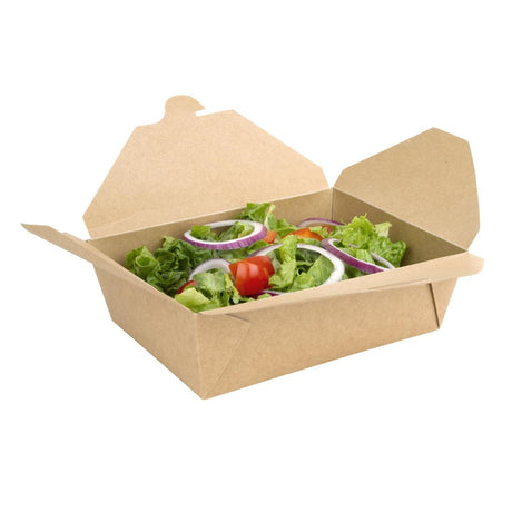 Fiesta Compostable Paperboard Food Cartons 1800ml / 63oz (Pack of 200) - FB675  Fiesta   