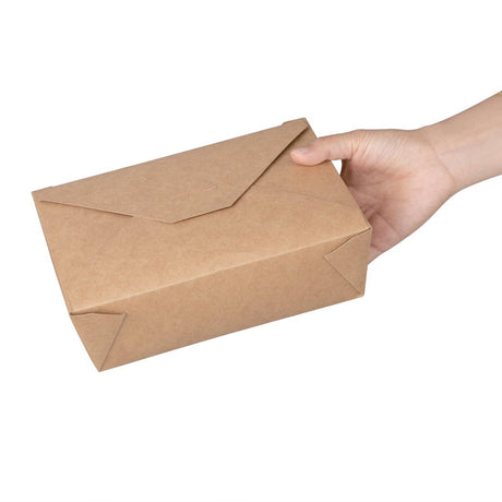 Fiesta Compostable Paperboard Food Cartons 1800ml / 63oz (Pack of 200) - FB675  Fiesta   