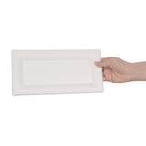 Fiesta Compostable Bagasse Rectangular Plates 258mm (Pack of 50) - FC539  Fiesta   
