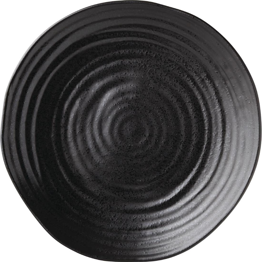 Utopia Tribeca Dinner Plate Ebony 280mm (Pack of 6) - GM052 Plates Utopia