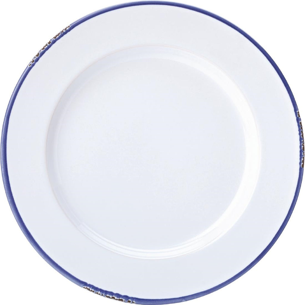Utopia Avebury Blue Dinner Plate 260mm (Pack of 6) - GM078 Plates Utopia