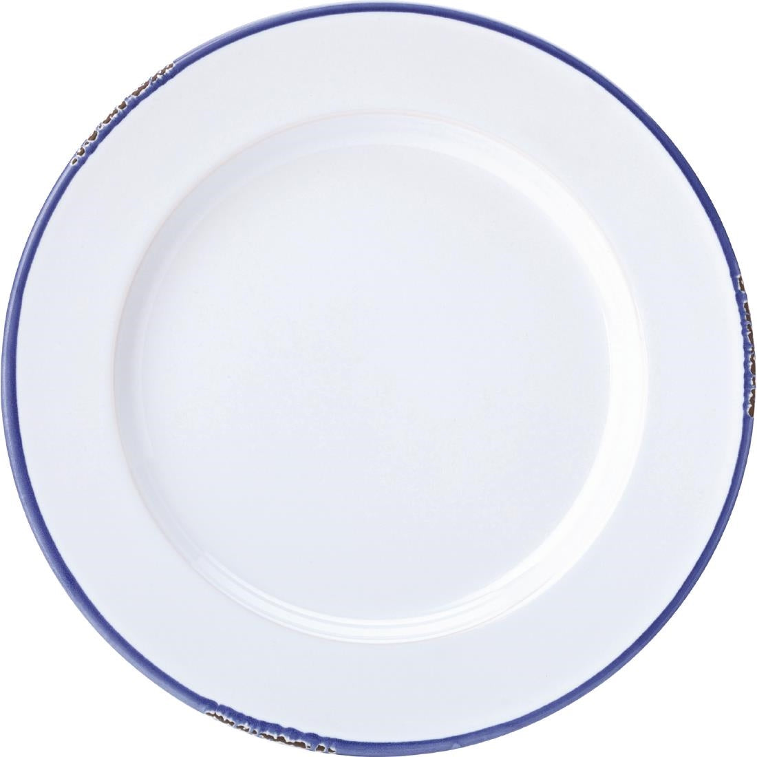 Utopia Avebury Blue Dinner Plate 260mm (Pack of 6) - GM078 Plates Utopia