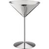 Utopia Stainless Steel Martini Glass 240ml (Pack of 6) - GM121 Cocktail Glasses Utopia   