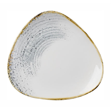Churchill Homespun Accents Grey Triangle Plate 192mm (Pack of 12) - DX104 Plates Churchill