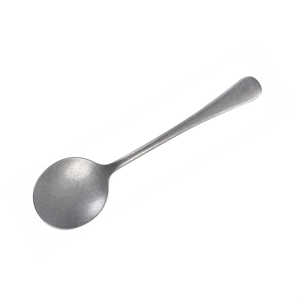 Churchill Tanner Vintage Stainless Steel Soup Spoons (Pack of 12) - DX144 Spoons Churchill