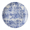 Churchill The Maker's Collection Porto Blue Coupe Plate 200mm (Pack of 12) - DX149  Dudson   
