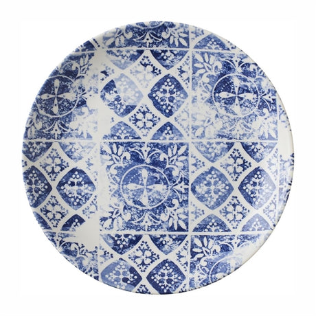 Churchill The Maker's Collection Porto Blue Coupe Plate 185mm (Pack of 12) - DX150  Dudson   