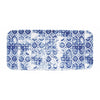 Churchill The Makers Collection Organic Rectangular Platters Porto Blue 215mm (Pack of 6) - DX154  Dudson   