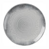 Churchill Harvest Flux Grey Organic Coupe Plate 230mm (Pack of 12) - DX157  Dudson   