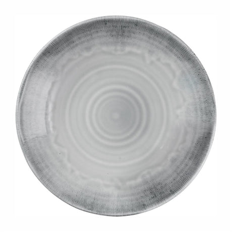 Churchill Harvest Flux Grey Organic Coupe Bowl 279mm (Pack of 12) - DX159  Dudson   