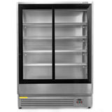 Blizzard 1.3m Multi Deck With Glass Doors Merchandiser Chiller | BTD130SSGDV2 Upright Double Glass Door Chillers Blizzard