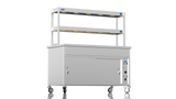 Nordstar NordStar Hot Cupboard Bain Marie 4 x 1/1GN With 2 Tier Heated Gantry | DTCBM1500 Hot Cupboards Nordstar