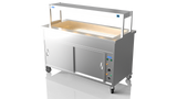 Nordstar NordStar Hot Cupboard Bain Marie 4 x 1/1GN With Single Heated Gantry | STCBM1500 Hot Cupboards Nordstar