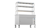 Nordstar NordStar Hot Cupboard Bain Marie 3 x 1/1GN With 3 Tier Heated Gantry | TTCBM1500 Hot Cupboards Nordstar