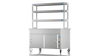 Nordstar NordStar Hot Cupboard Bain Marie 3 x 1/1GN With 3 Tier Heated Gantry | TTCBM1500 Hot Cupboards Nordstar
