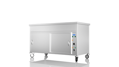 Nordstar NordStar Hot Cupboard With Bain Marie 4 x 1/1GN Dry Heat | NSHCBM1500 Hot Cupboards Nordstar