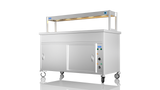 Nordstar NordStar Hot Cupboard Bain Marie 4 x 1/1GN With Single Heated Gantry | STCBM1500 Hot Cupboards Nordstar