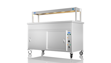 Nordstar NordStar Hot Cupboard Bain Marie 4 x 1/1GN With Single Heated Gantry | STCBM1500 Hot Cupboards Nordstar