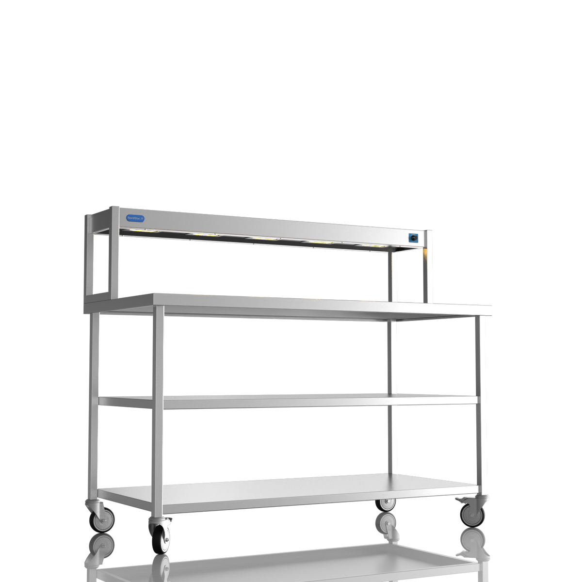 Nordstar Mobile Centre Table Bench With Heated Gantry Chefs Pass 1500m ...
