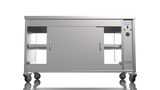 Nordstar Mobile Pass Through Hot Cupboard Flat Top Servery 1500mm | HC1500P Hot Cupboards Nordstar