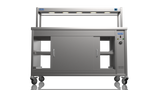 Nordstar Pass Through Hot Cupboard With Single Tier Gantry Chef Pass 1500mm | STC1500P Hot Cupboards Nordstar
