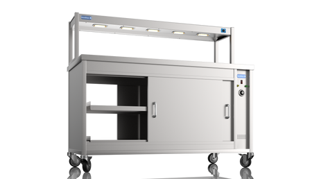 Nordstar Pass Through Hot Cupboard With Single Tier Gantry Chef Pass 1500mm | STC1500P Hot Cupboards Nordstar